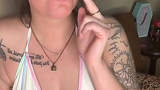 Chery Trees Smoking in a Bikini