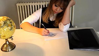 Emo Teen Becka Solo Webcam Masturbation Porn