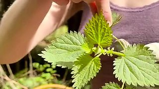 Amateur French Teen Outdoor softcore