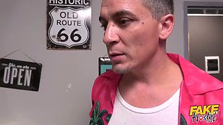 Russian Backpacker Lilu Moon Repays Steve Q.s Landlord Kindness with Savage Facial and Bone-Deep
