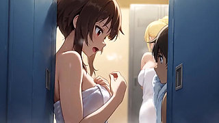 Kazuma Fucks Megumin and Darkness in Konosuba Ai