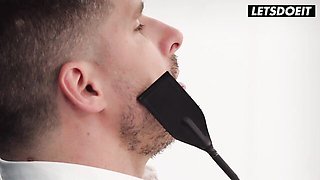White room aesthetic porn with excellent Kristof Cale and Asandra Dewy from The White Boxxx