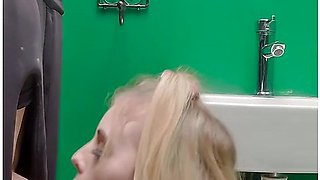 Schoolgirl Sucks Cock