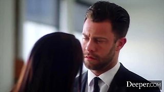 Seth Pledges to Boss Angela Whites Dominant Femdom in Anal