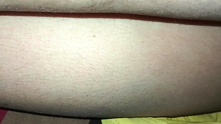 Sexy hot blonde sister-in-law's youthful petticoat