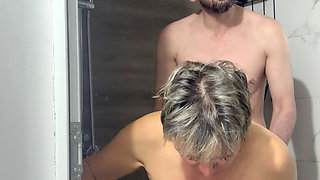 The Anal Granny in the Shower