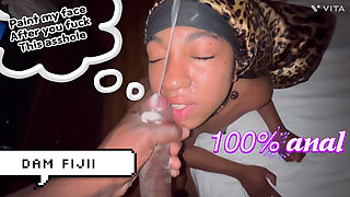 Ok so He Cum in My Ass on My Face Twice and in My Pussy All in One Video Lol Thick