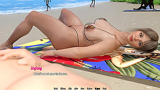 Perfect Housewife #36 Strangers Make Hot Wife Cums Hard On A Beach