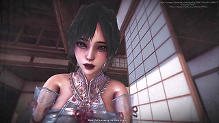 B061 Vaginal Phagocytosis Two Women Manipulate a Man Shrunk to the Size of a Toy in an Extremely Dominant Manner.