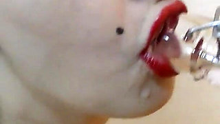 Vintage Lady Teasing in Brown Nylons Part 1 HD