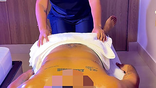 Sensual Manual Massage POV - Big Built Amateur Guy Happy Ending
