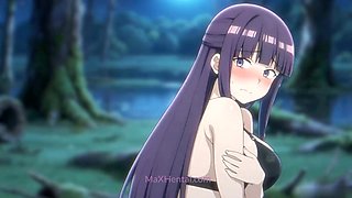An Sudden Detour with Frieren x Fern (Anime Anime porn) Off the hook