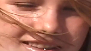 Wild Public Exhibition with Petite Spinner Freak