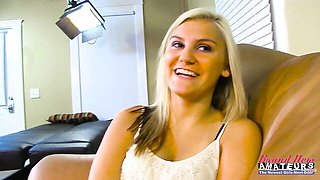 Threesome smut with thrilled goomah from Brand New Amateurs