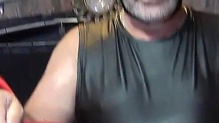 Horny MILF Punishing Her Slave in Her Dungeon