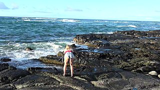 Blonde emo amateur solo masturbation