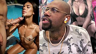 Creampied Jism Leaking Smooth-shaven Cootchie Mega-slut, Bi-racial All girl Vagina Fingerblasting, Taut Suntan Teenage Woman Getting Her Face Splooged With Jizz, AI Generated