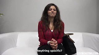 Dazzling Brunette Daniela: A Casting Couch Czechnism