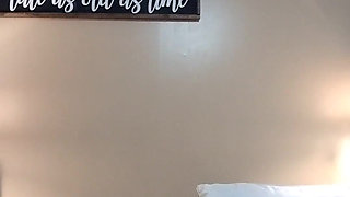 Horny Stepdaddy Strokes Himself