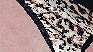 Fucking a Girl with a Tight Virgin Pussy, I Cum on Her Panties