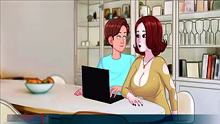 Summertime saga, cartoon movie, visual novel