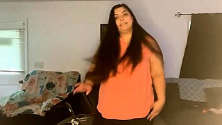 Curvy Indian Persuades Boss with Orgasmic Solo Show