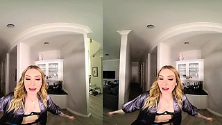 Petite Blonde Charlotte Sins With You In The Kitchen VR