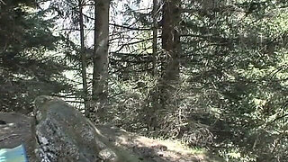 Two Babes Fucked Outdoor