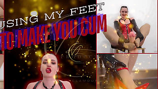 Vivienne L'amour - Using My Feet to Make You Cum (1080p Full HD)