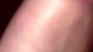 His Deeply Rooted Foot Fetish Made Him Cummed Under Her Beautiful Feet Clad in Stockings
