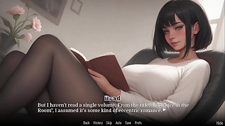 Obsessed Lucy #4, She Uses Her Feet, Animated Cute Roommate Porn Game