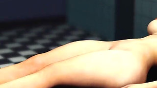 Jessica 5000 in action! Small wet tight pussy and a big black cock