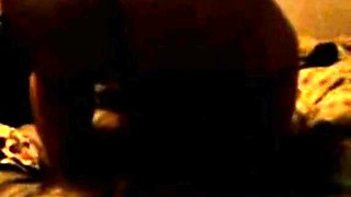 BBW Anal Play With Dildo On Webcam