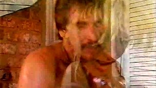 Redhead and blonde in hardcore double penetration movie