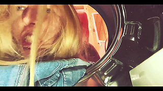 My Stepsister Got Stuck in the Washing Machine and I Decided to Help Her with My Big Dick