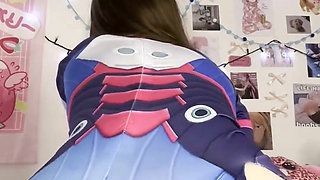 Dva Riding Dildo and Squirting