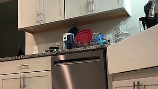 Blonde tight pussy babe solo toy fun in glamour masturbation