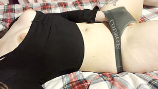 Rubbing My Clit Through My Soaked Panties