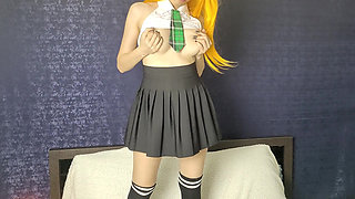 Shy body show