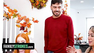Tempting Cherry Fae and Arietta Adams - babe xxx - Family Strokes