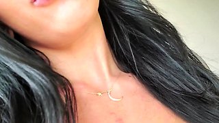 Brunette babe chelsea french solo masturbation