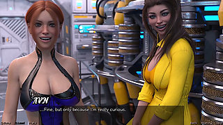 Stranded in Space - Petite Brunette & Big Tits Red Head Wants a Anal Threesome
