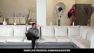 Not step-daughter learns to be a good chick