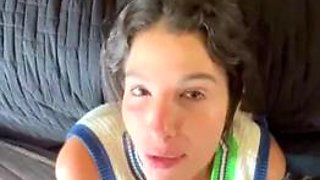 Jessica shows she knows more than tennis: Blowjob, Cowgirl  Amateur Porn