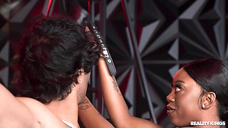 Horny ebony Baby Gemini incredible sex scene