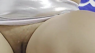 Thirsty Latina MILF Can't Stop Playing with Her Big Natural Assets - Intense Solo Fantasizing