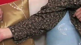 Busty Blonde MILF Rides Hard and Gets Cum on Ass