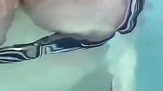 Artemisia Love Flashing Her Juicy Big Tits at the Pool