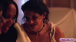 August Skye, Lana Smalls And Penney Play - Hottest Porn Movie Fishnet Wild , Check It