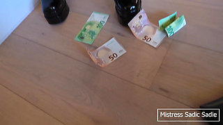 POV Hand Over All Your Money